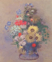 Vaas met Bloemen, ca. 1900